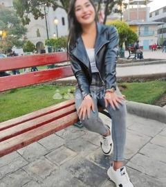 Luz jovencita peruana llena de encanto y pasion